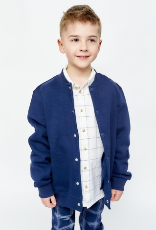 Bluza chłopięca zapinana na napy