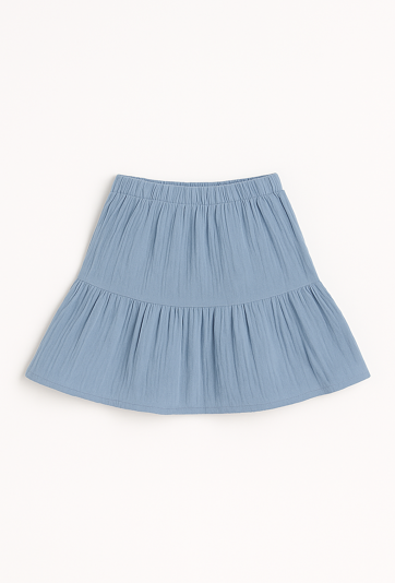 Krótka spódnica błękitna