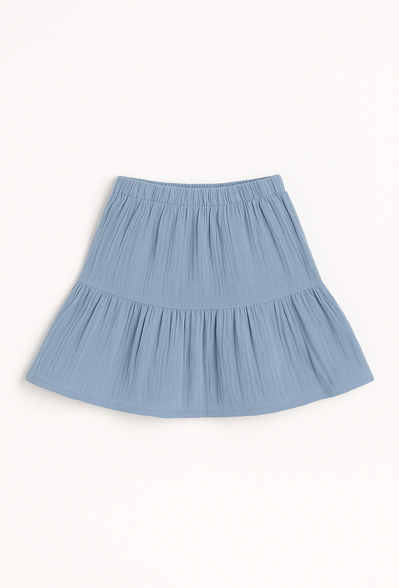 Krótka spódnica błękitna