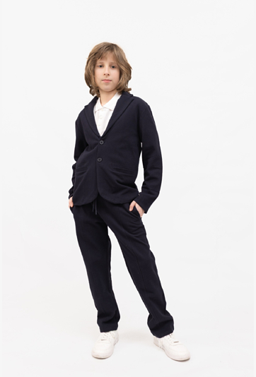 Spodnie dresowe z dzianiny piqué