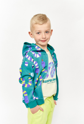 Bluza rozpinana z kapturem