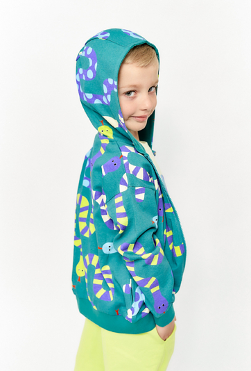 Bluza rozpinana z kapturem