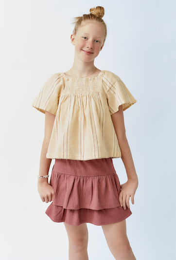 Spódnica z falbanami