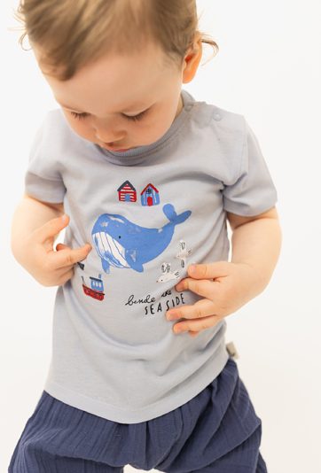 Niemowlęca koszulka z nadrukiem