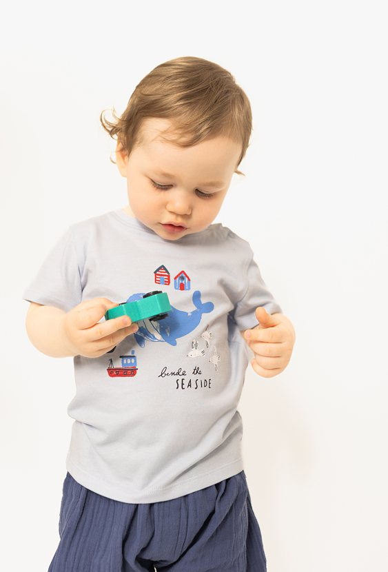 Niemowlęca koszulka z nadrukiem