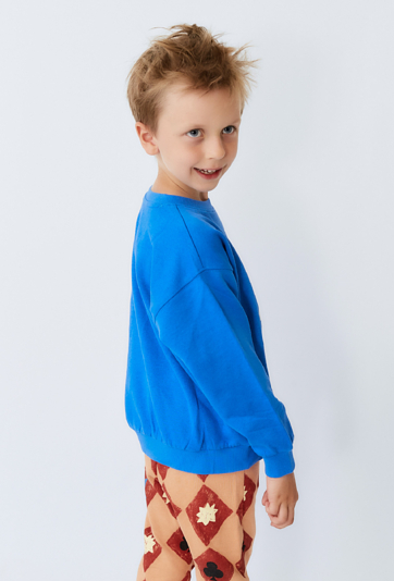 Niebieska bluza chłopięca z nadrukiem - Limited Edition