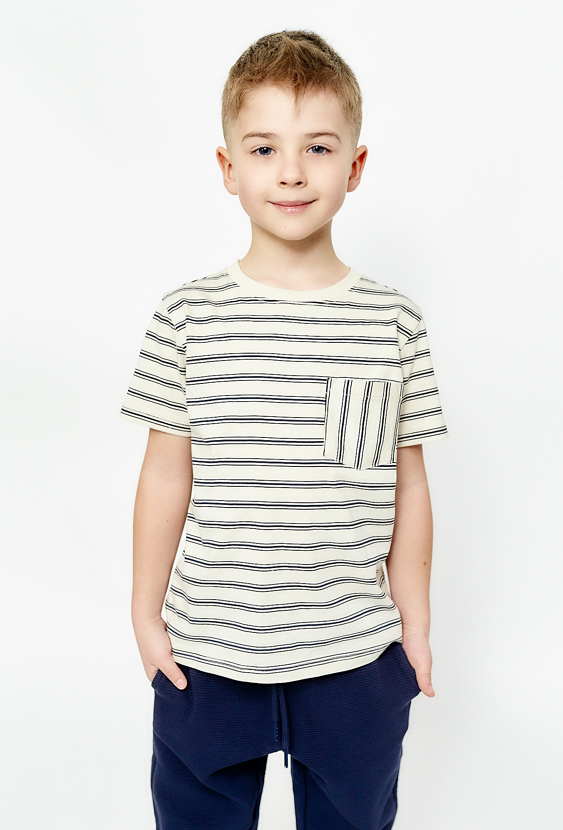 Chłopięcy T-shirt w paski