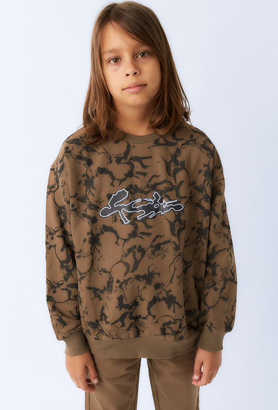 Bluza chłopięca z nadrukiem