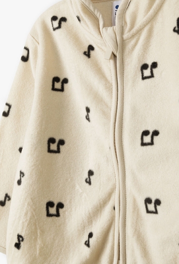 Polarowa bluza rozpinana na stójce- 5.10.15.