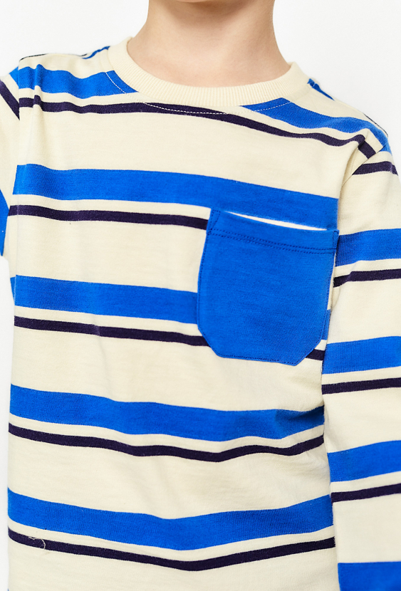 Bawełniana bluzka z długim rękawem