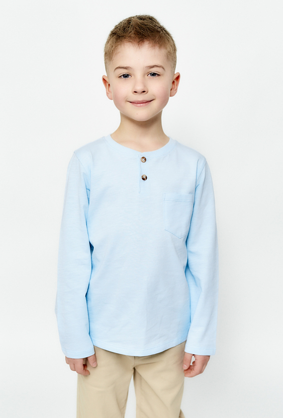 Bawełniana bluzka z długim rękawem