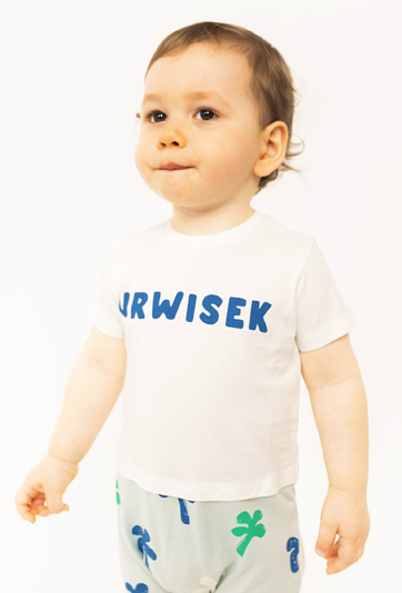 Rampers niemowlęcy bawełniany - Urwisek