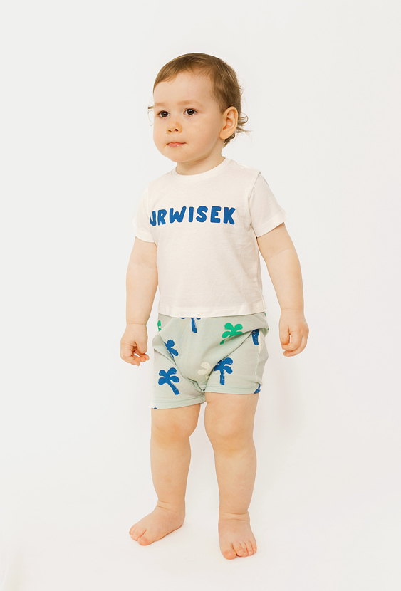 Rampers niemowlęcy bawełniany - Urwisek