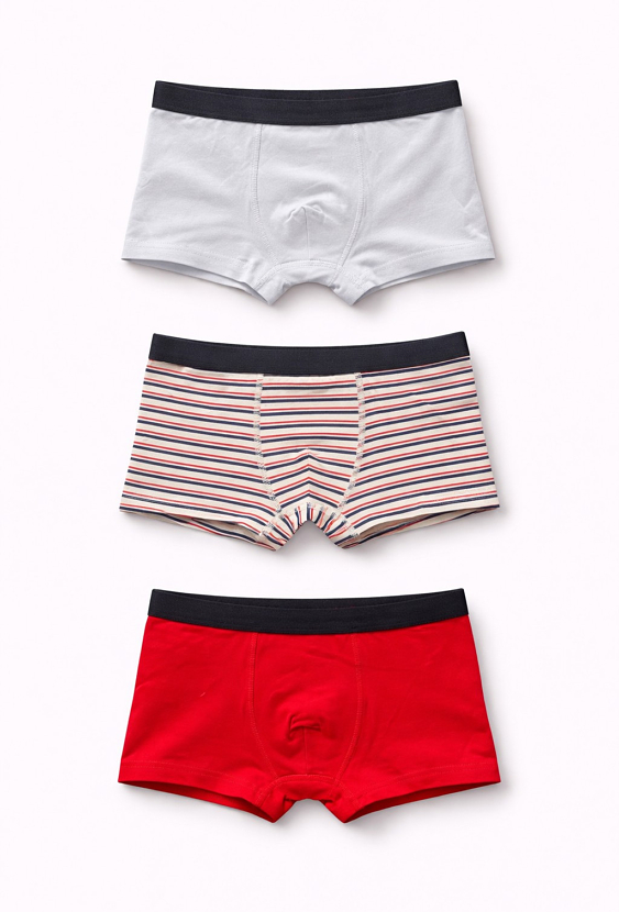 Bokserki chłopięce 3-pak