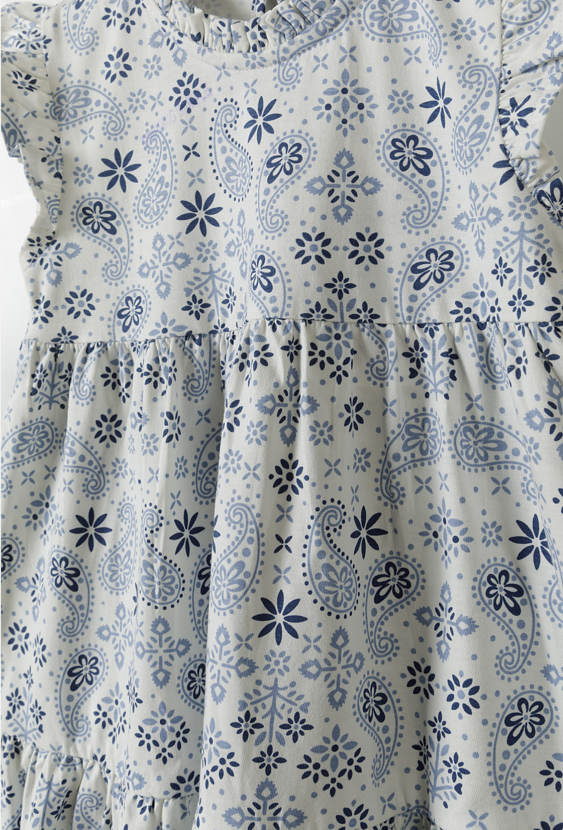 Sukienka dziewczęca bez rękawów