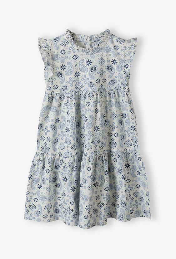 Sukienka dziewczęca bez rękawów