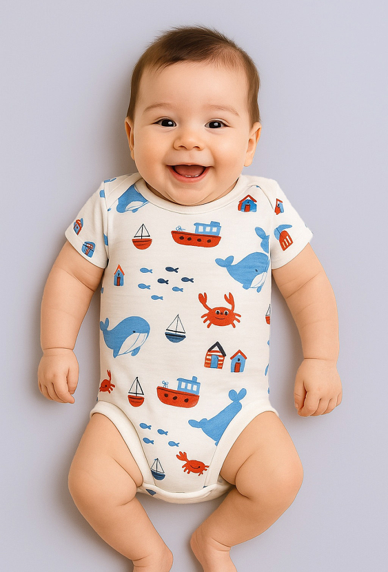 Body z krótkim rękawem