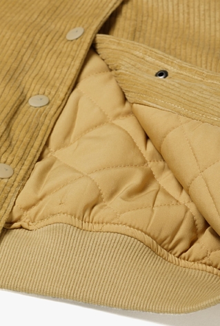 Kurtka pikowana bomberka - brązowa - Limited Edition