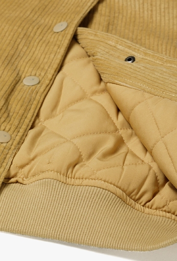 Kurtka pikowana bomberka - brązowa - Limited Edition