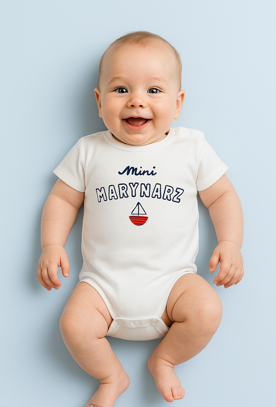 Body dla niemowlaka z krótkim rękawem