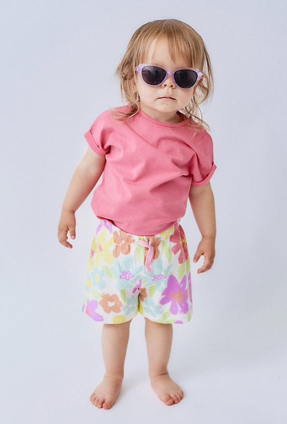 Różowa koszulka niemowlęca