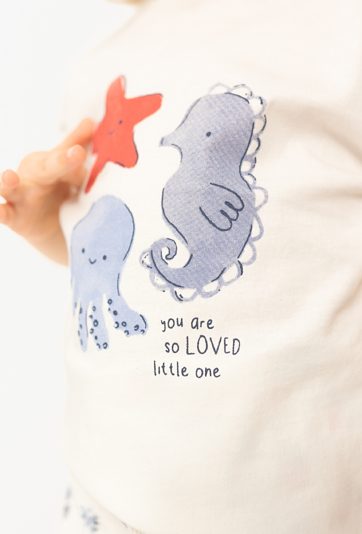 Koszulka niemowlęca z nadrukiem