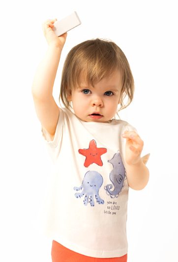 Koszulka niemowlęca z nadrukiem