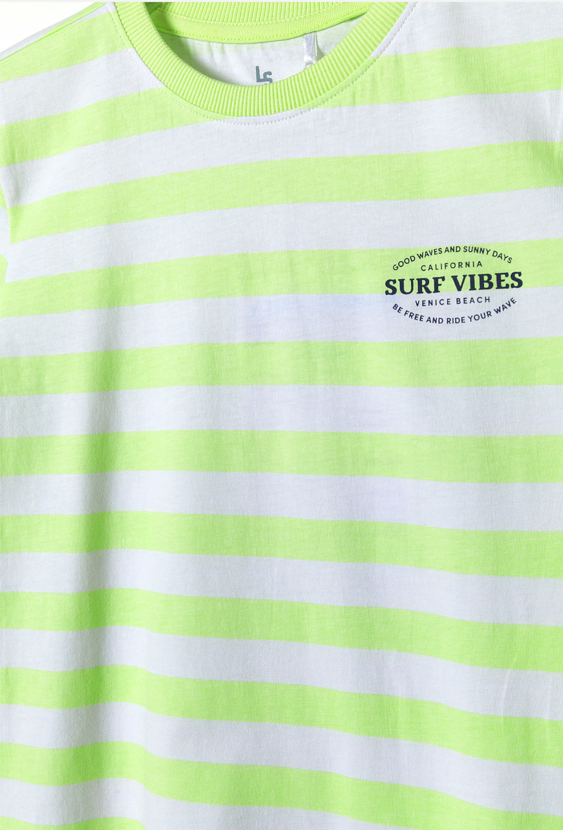 Chłopięcy T-shirt – „Surf Vibes” dla dużego chłopca