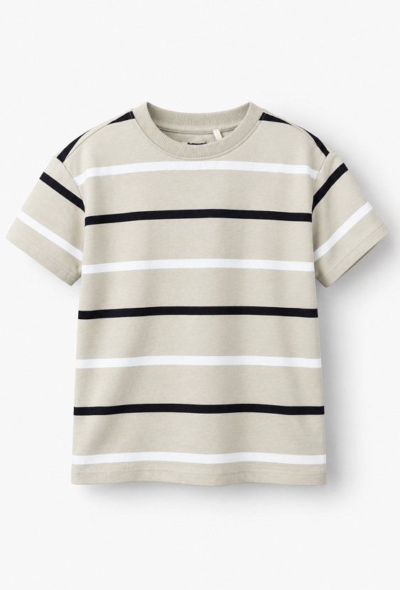 T-shirt chłopięcy w poziome paski