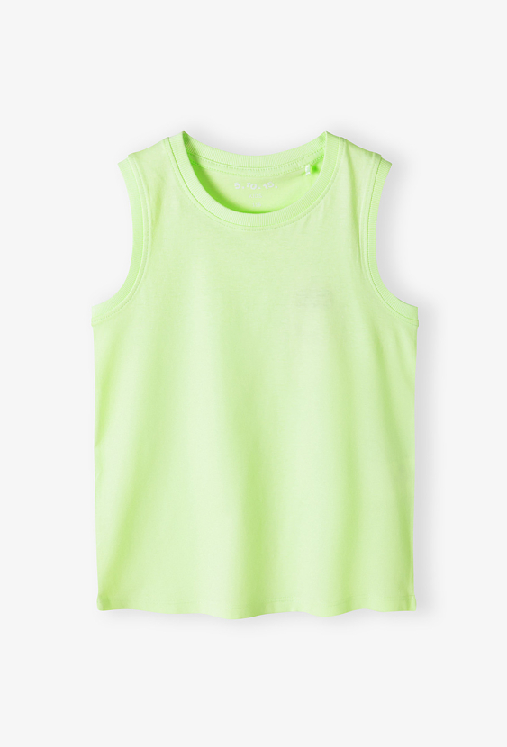 Koszulka bez rękawów dla chłopca