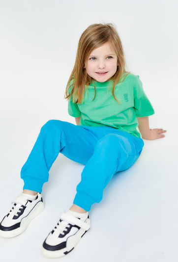 Zielony bawełniany t-shirt dla dziecka - Limited Edition