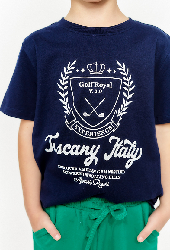 Tshirt chłopięcy z nadrukiem