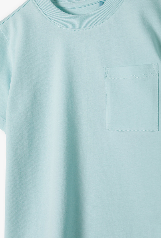 T-shirt chłopięcy z kieszonką