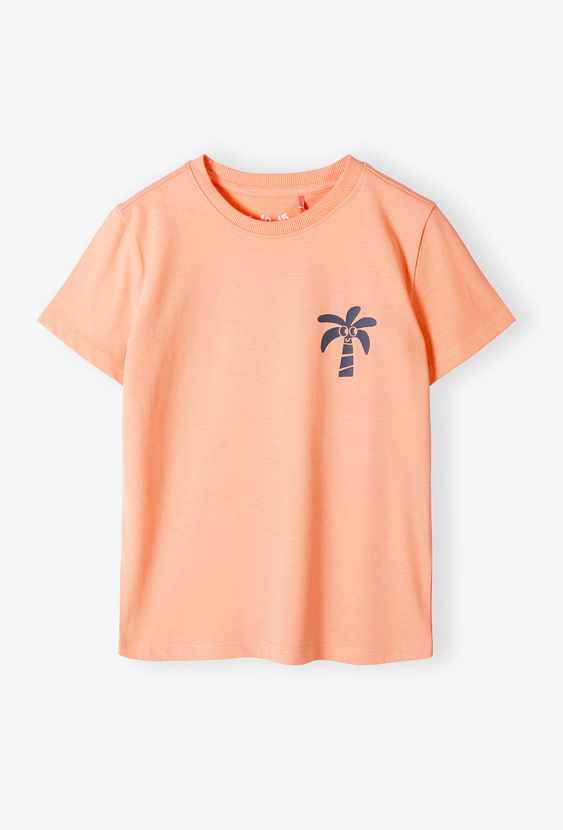 T-shirt chłopięcy z palmą