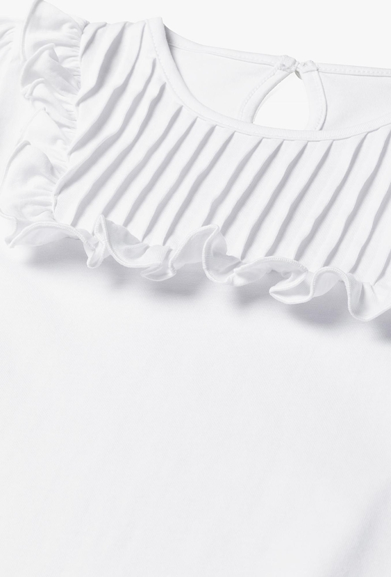 Bluzka wizytowa z długim rękawem dla dużej dziewczynki