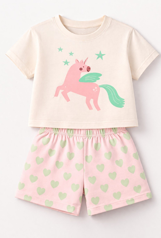 Piżama dziewczęca UNICORN