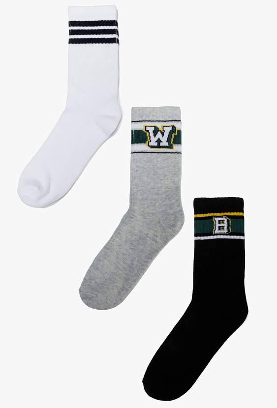 Skarpety długie collegowe - 3-pak - 5.10.15.