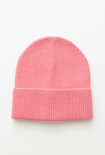 Różowa cienka czapka dziecięca z wiskozą