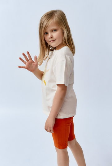 Krótkie legginsy dziecięce