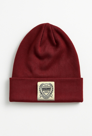 Czapka prążkowana dla dziewczynki