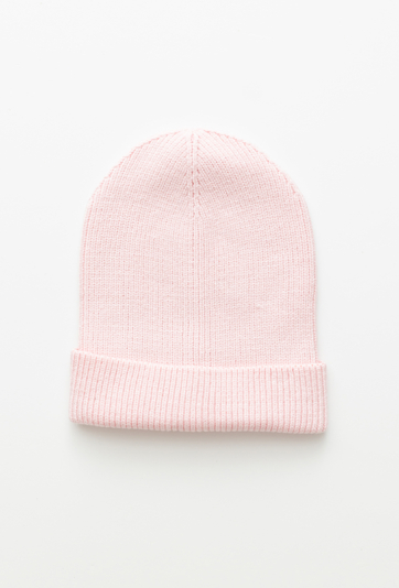 Jasnoróżowa czapka dziecięca z wiskozą
