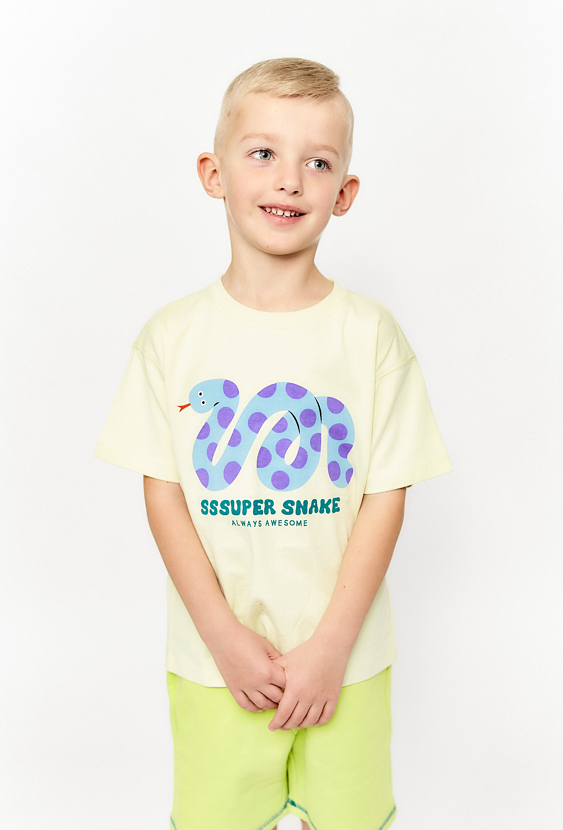 Koszulka z dużym nadrukiem