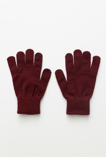 Brązowe rękawiczki dziecięce