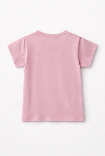 Koszulka dla dziewczynki z motywem kwiatów