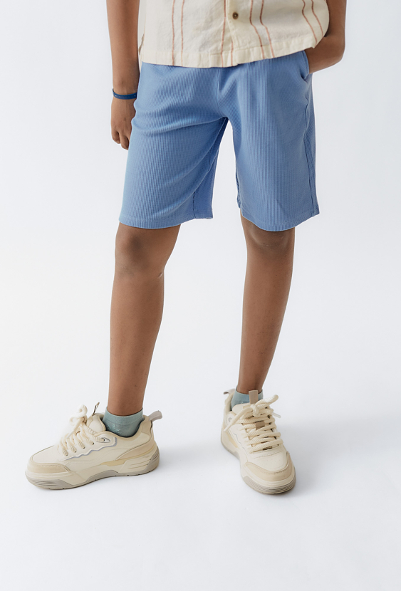 Dzianinowe szorty chłopięce