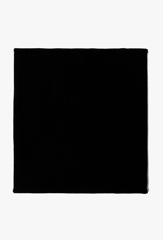 Czarny dzianinowy komin na zimę - 5.10.15.