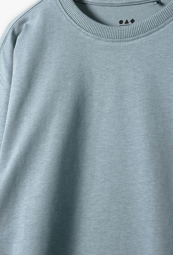 Bluzki dzianinowe niebieska i khaki - Limited Edition