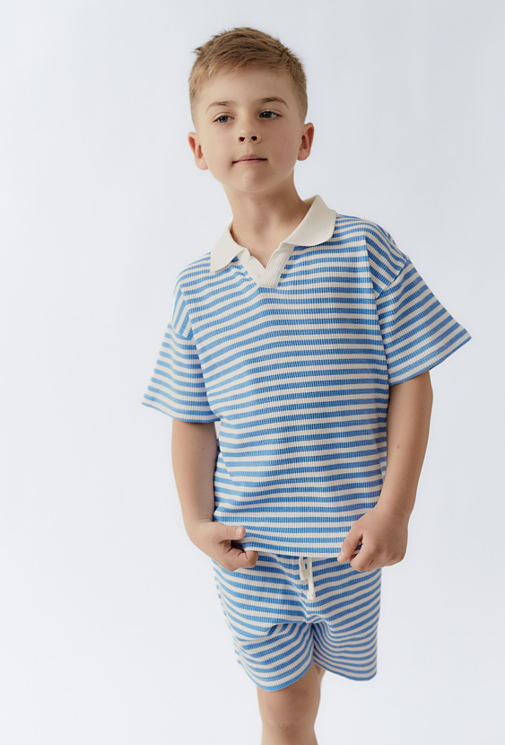 Szorty dzianinowe w paski