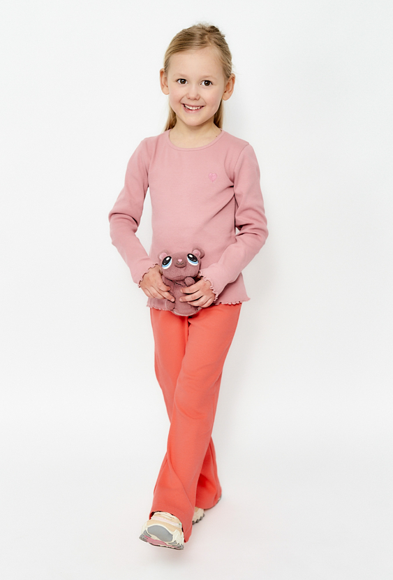 Dziewczęce spodnie flare