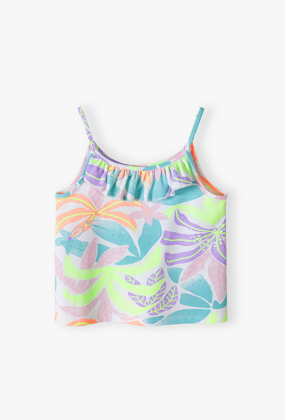 Koszulka na ramiączkach dla dziewczynki